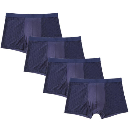 ComfortFit Breathable Boxer Briefs - 4 Pack