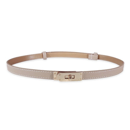 Women's Leather Belt with Adjustable Fit