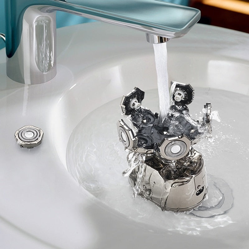 6-in-1 Face and Head Shaver with TitanEdge Technology