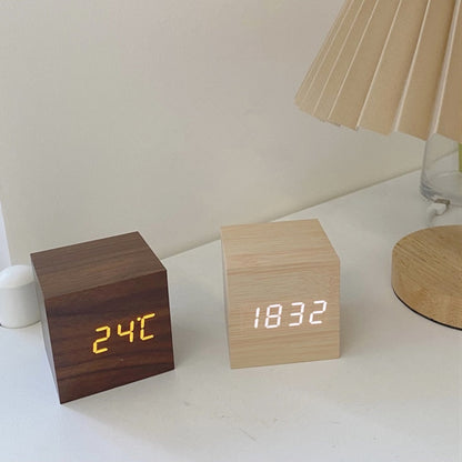 Alarm Clock with Digital Display for Desk