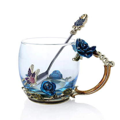 Transparent Mug Set for Mother’s Day - Joyful Gift for Her