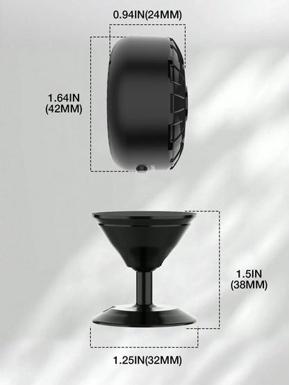 Compact Wireless Surveillance Camera with Night Vision & Motion Alerts