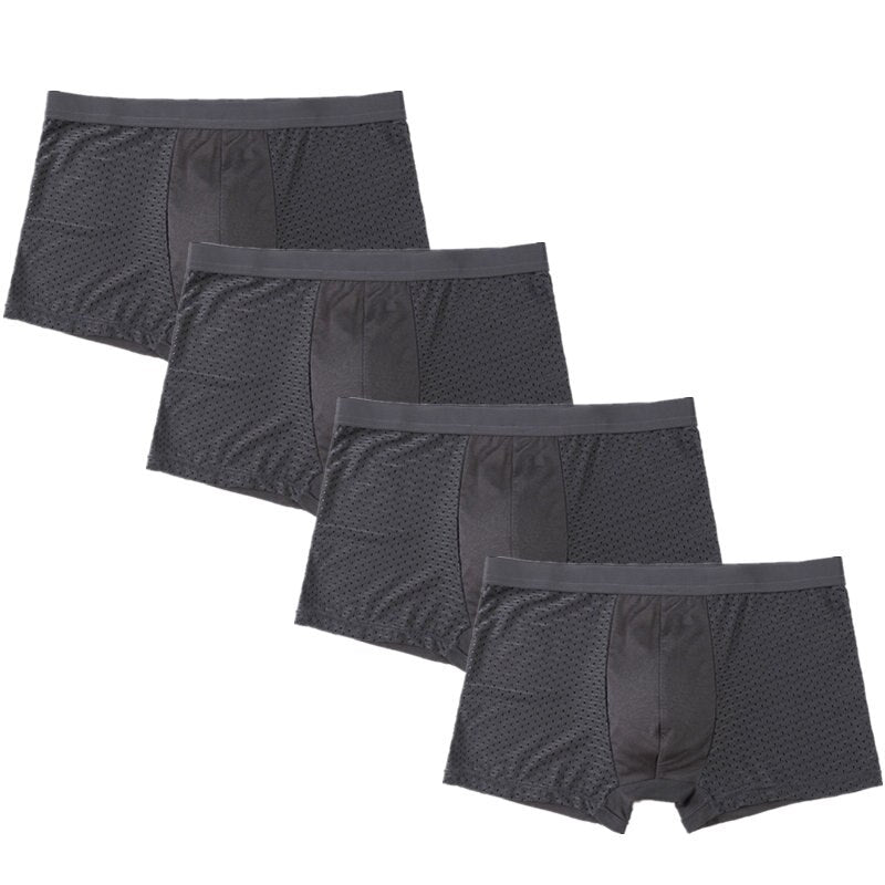 ComfortFit Breathable Boxer Briefs - 4 Pack