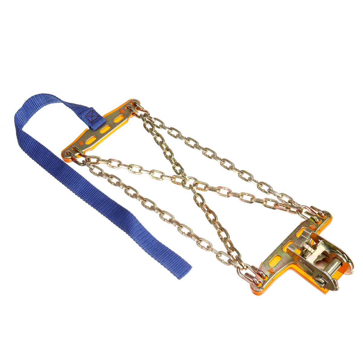 Anti-Skid Tire Chains for Cars - Universal Alloy Steel Design