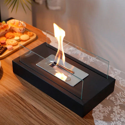 Tabletop Bioethanol Fireplace for Warm and Inviting Atmosphere