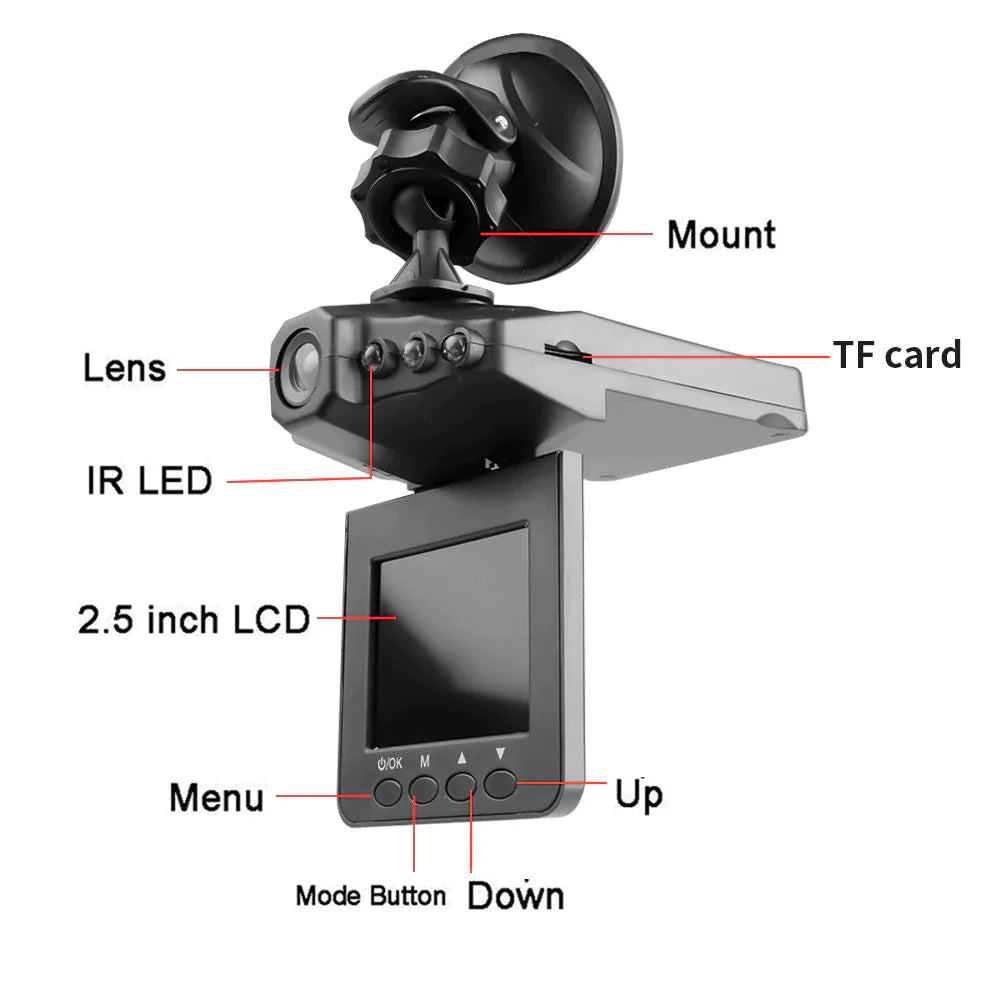 SecureDrive - Advanced Car Dashcam