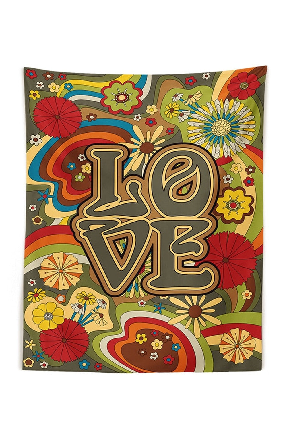 Floral Wall Hanging Tapestry