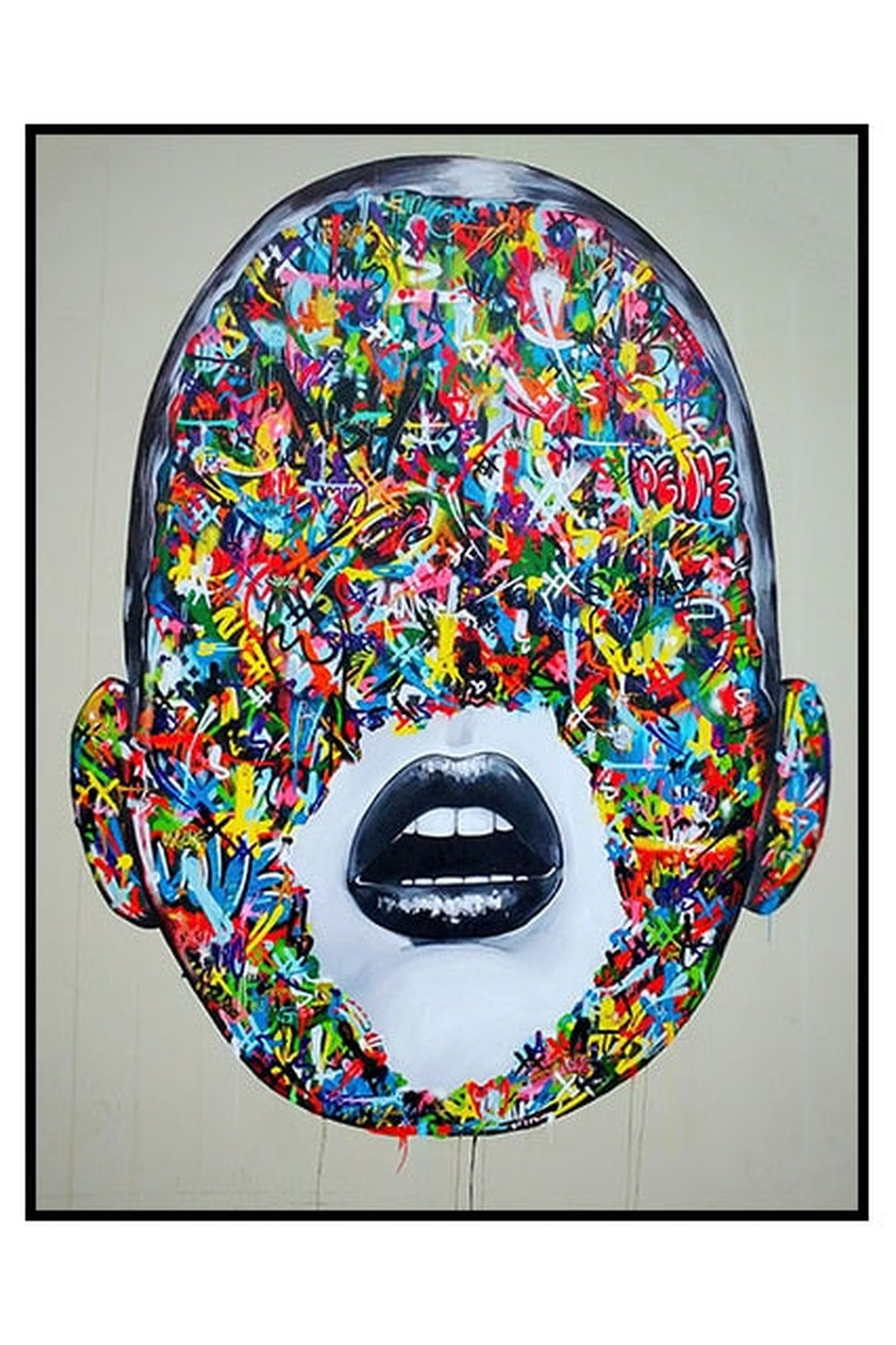 Urban Art Canvas Print - Taalita Design