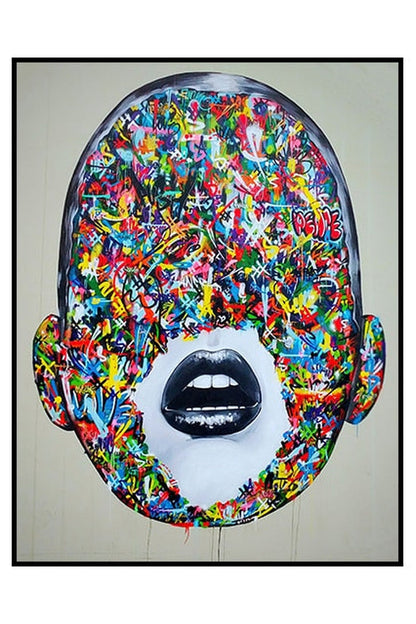 Urban Art Canvas Print - Taalita Design