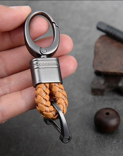 Braided Keychain Loop for Car Keys