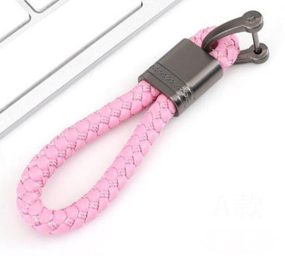 Braided Keychain Loop for Car Keys