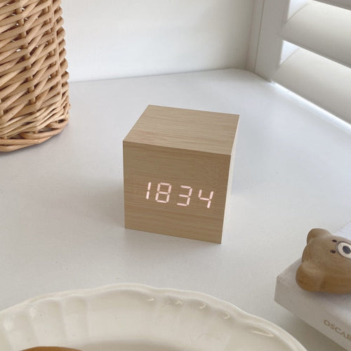Alarm Clock with Digital Display for Desk