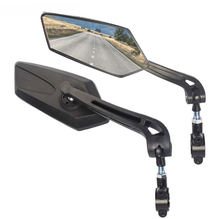 Enhanced 360° Bicycle Rearview Mirror with Handlebar Attachment