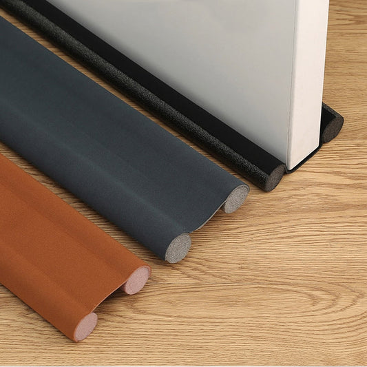 Double Draft Stopper – Keeps Cold, Dust & Insects Out | Sliding Door Seal for Energy & Noise Reduction