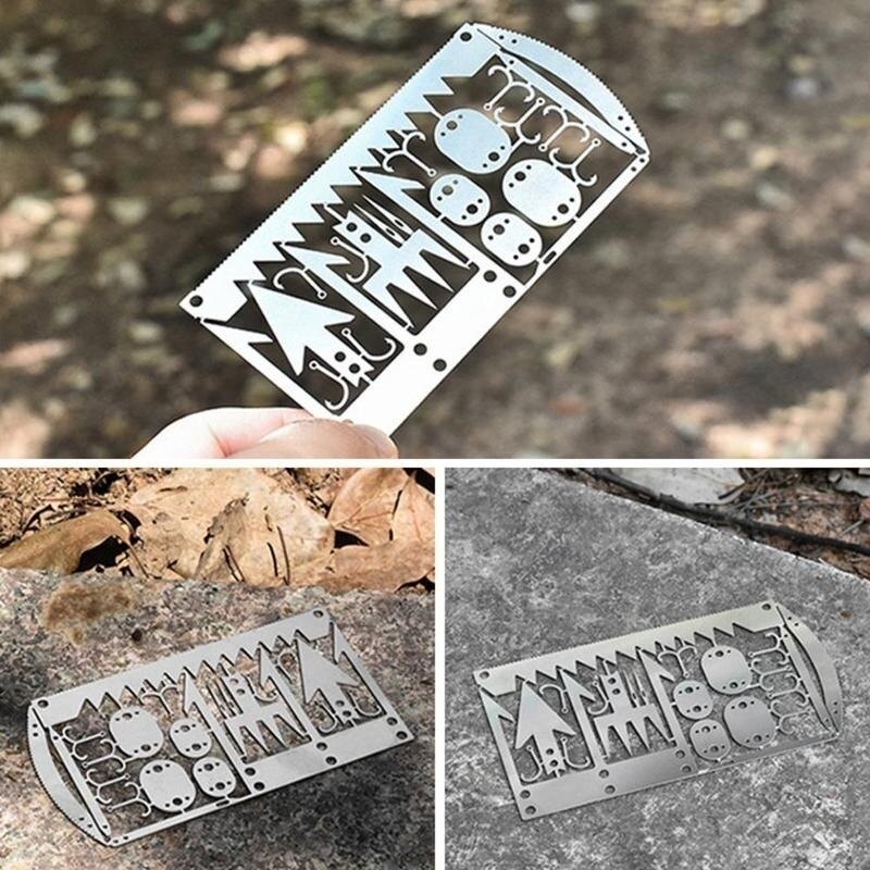 22-in-1 Stainless Steel Multi-Tool for Outdoor Survival