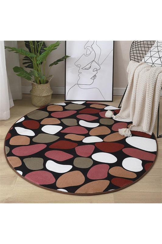Coral Patterned Beef Rug