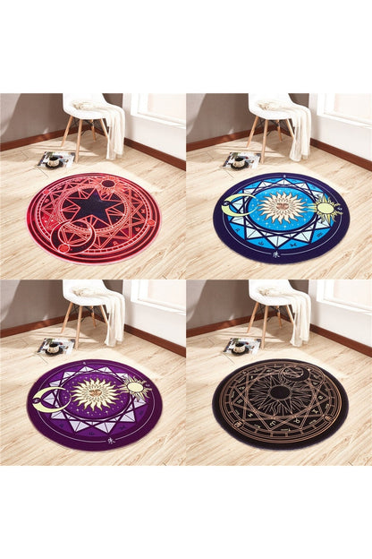 Cosmic Design Area Rug – Astronomical Theme