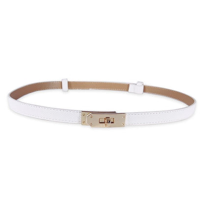 Women's Leather Belt with Adjustable Fit