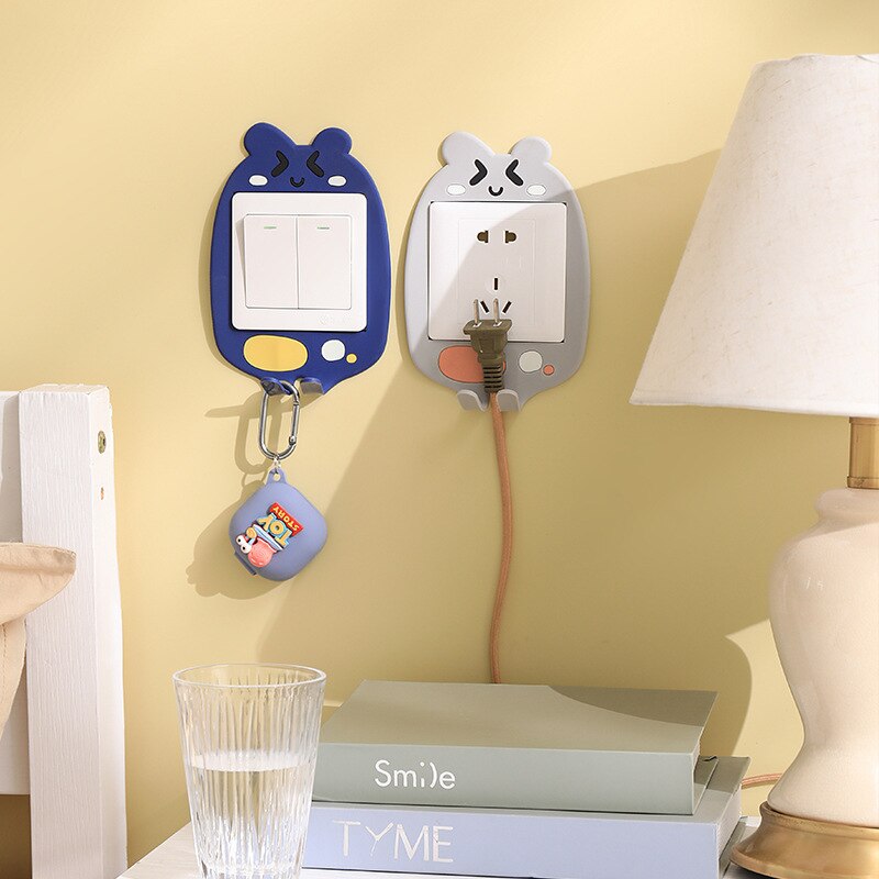 Glow-in-the-Dark Cartoon Switch Cover Décor