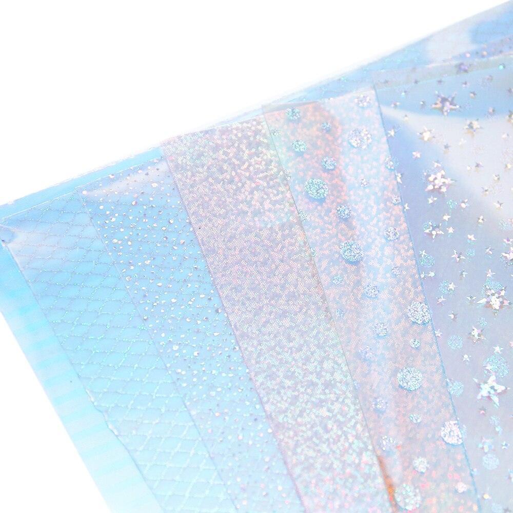 Iridescent PVC Faux Leather Jelly Material for Creative DIY Projects