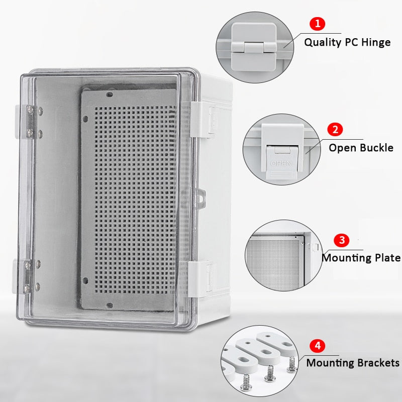 Waterproof Electrical Socket Box for Outdoor Use – Anti Rain Protection