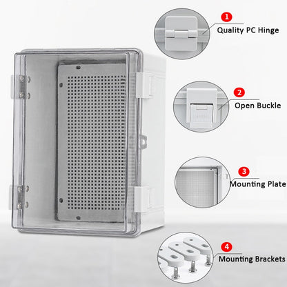 Waterproof Electrical Socket Box for Outdoor Use – Anti Rain Protection