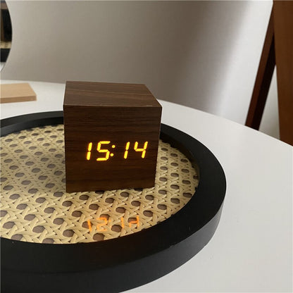 Alarm Clock with Digital Display for Desk