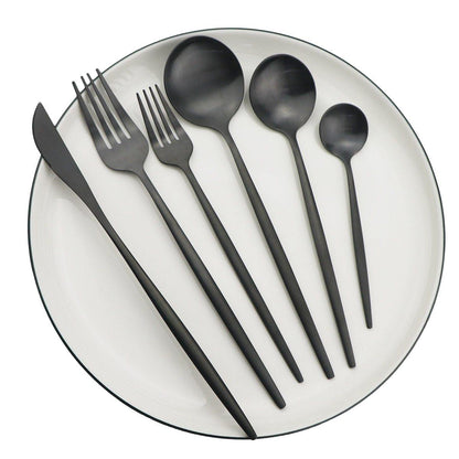 Stainless Steel Flatware Set with 36 Pieces