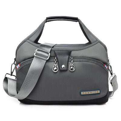 Water-Resistant Nylon Everyday Tote Bag