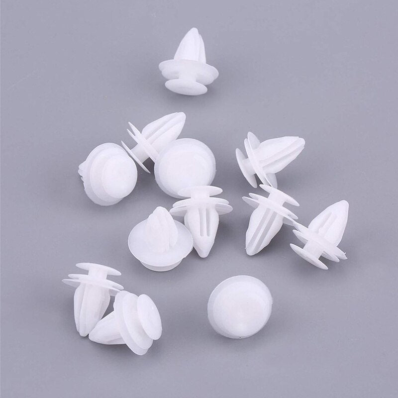 Car Clip Kit with 100 Fastener Pin Rivets for Bumpers