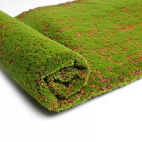 Simulation Artificial Turf Mat with Moss Grass Design
