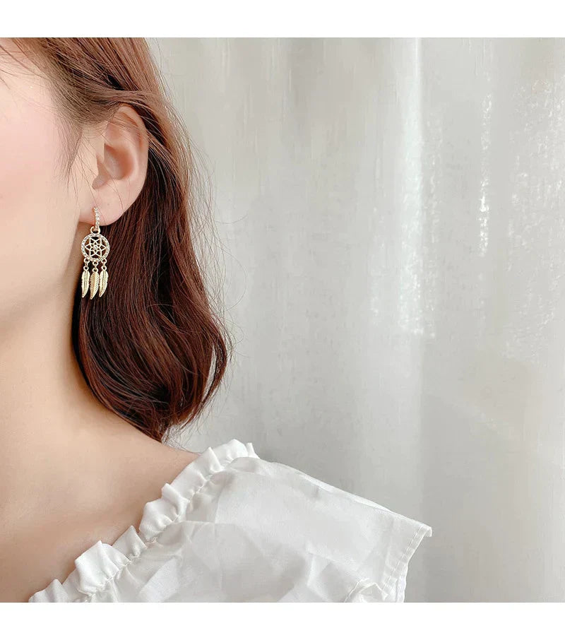 Elegant Sophistication with Earrings