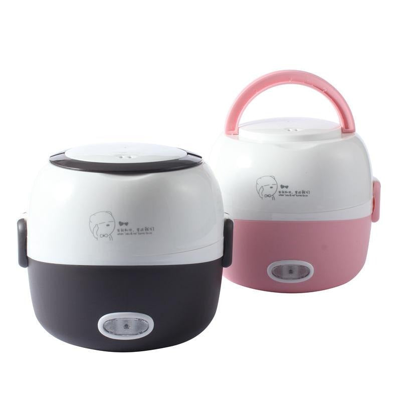 Electric Lunch Box with Steamer – 1L Capacity, 200W Power
