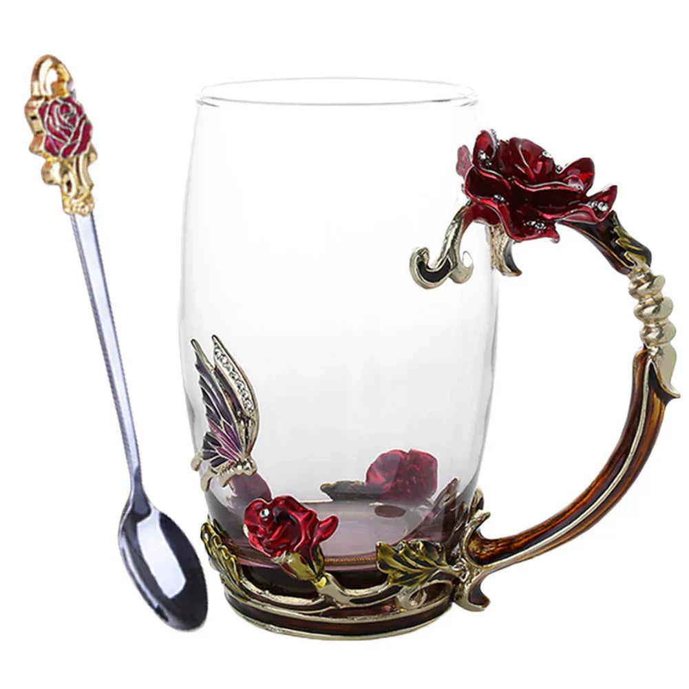 Transparent Mug Set for Mother’s Day - Joyful Gift for Her