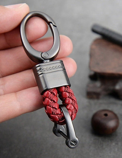 Braided Keychain Loop for Car Keys