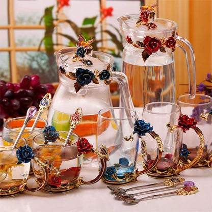 Transparent Mug Set for Mother’s Day - Joyful Gift for Her