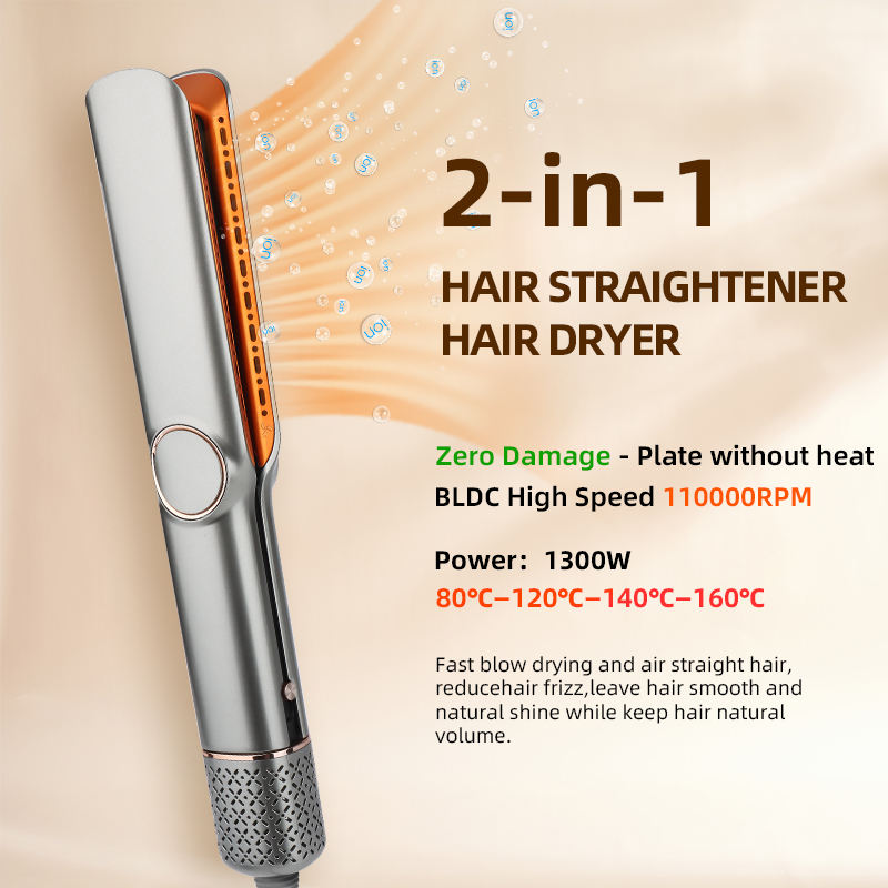 Hair Straightener and Dryer Combo