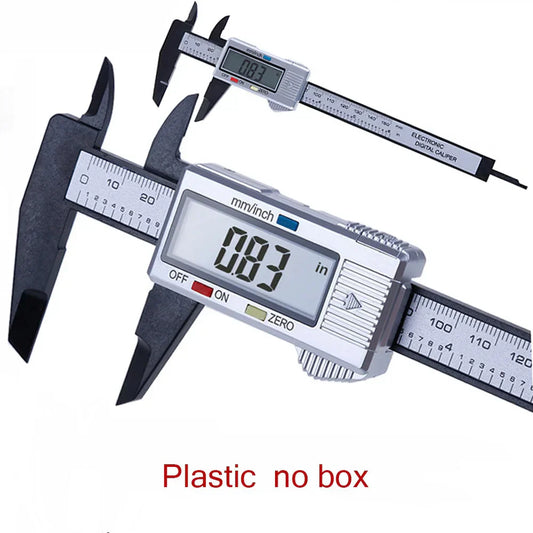 Digital Caliper | Stainless Steel LCD | Precision Tool for Workshop and Modeling