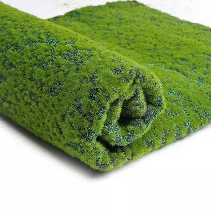 Simulation Artificial Turf Mat with Moss Grass Design