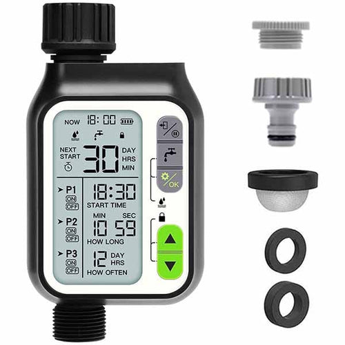 Sensor-Enabled Automatic Watering Timer for Gardens