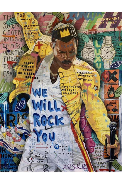 Graffiti Art Wall Print Poster