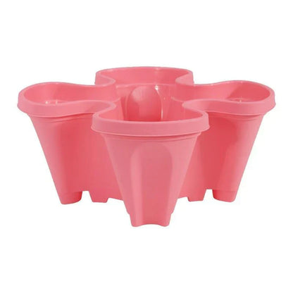 Wheeled Stackable Pots for Vertical Gardening