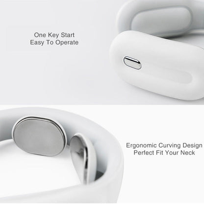 RelaxWave Portable Neck Massager with Heat Therapy