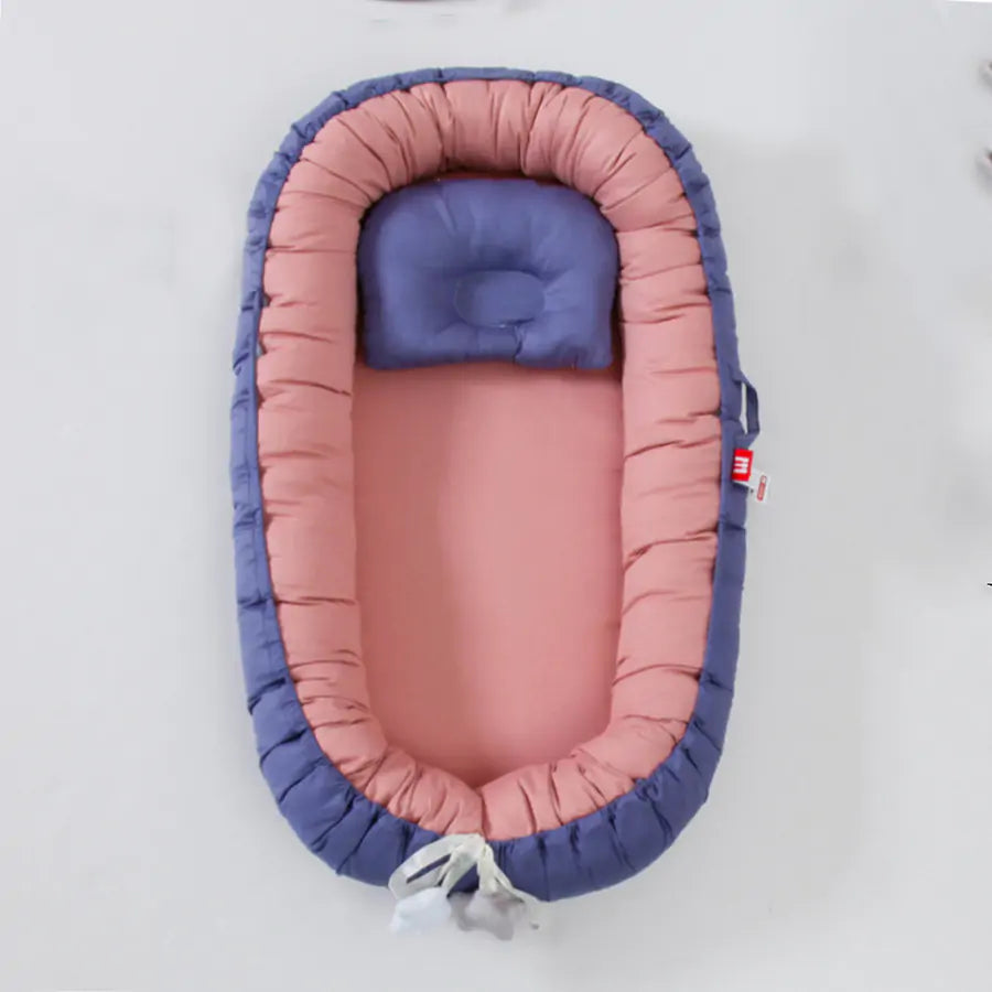 Portable Cotton Baby Nest for Safe and Cozy Relaxation