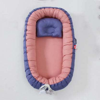 Portable Cotton Baby Nest for Safe and Cozy Relaxation