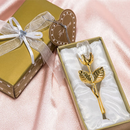 Elegant Crystal Rose in Gift Box – Perfect Valentine's Gift for Her