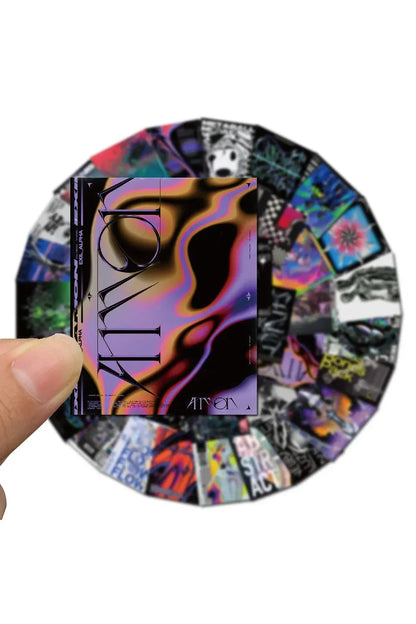 Vibrant PVC Sticker Collection | ColorSplash