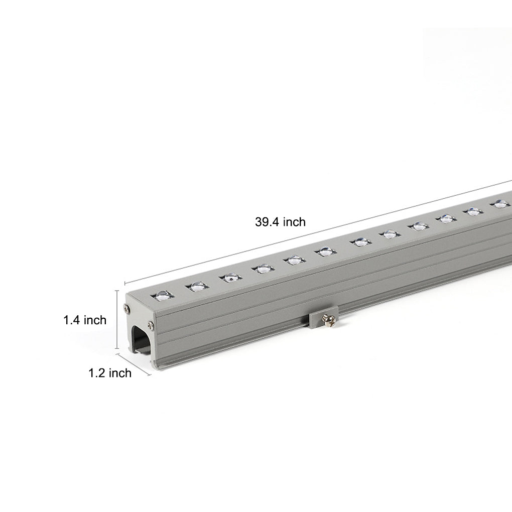 12W Outdoor Low Voltage Linear LED Wall Washer Landscape Light