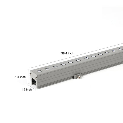 12W Outdoor Low Voltage Linear LED Wall Washer Landscape Light