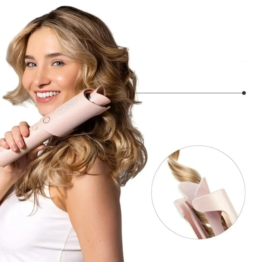 Wireless Curling Iron – Adjustable Temperature – Sleek Design